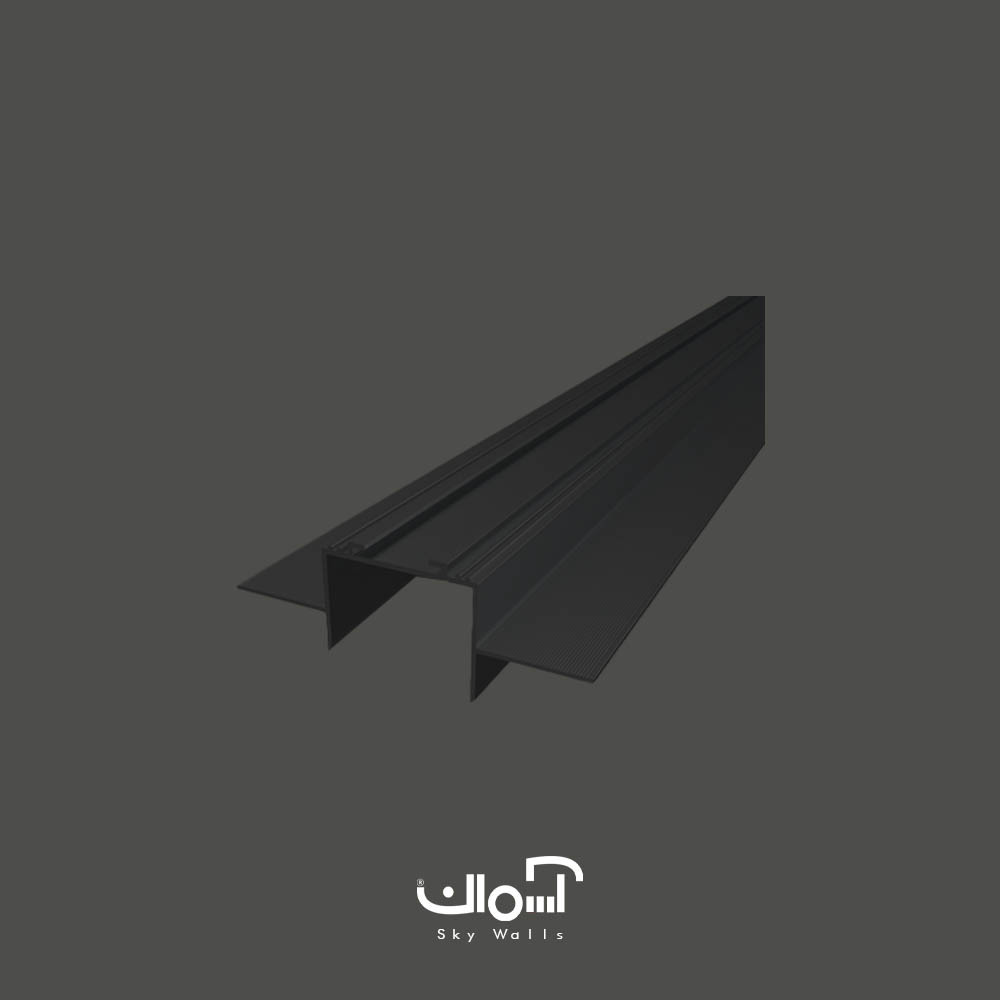 چفت میانی کناف عریض نوری 3.5 سانت (کپی) - مشکی