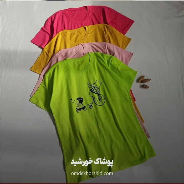 تیشرت پنبه چاپی کد 51