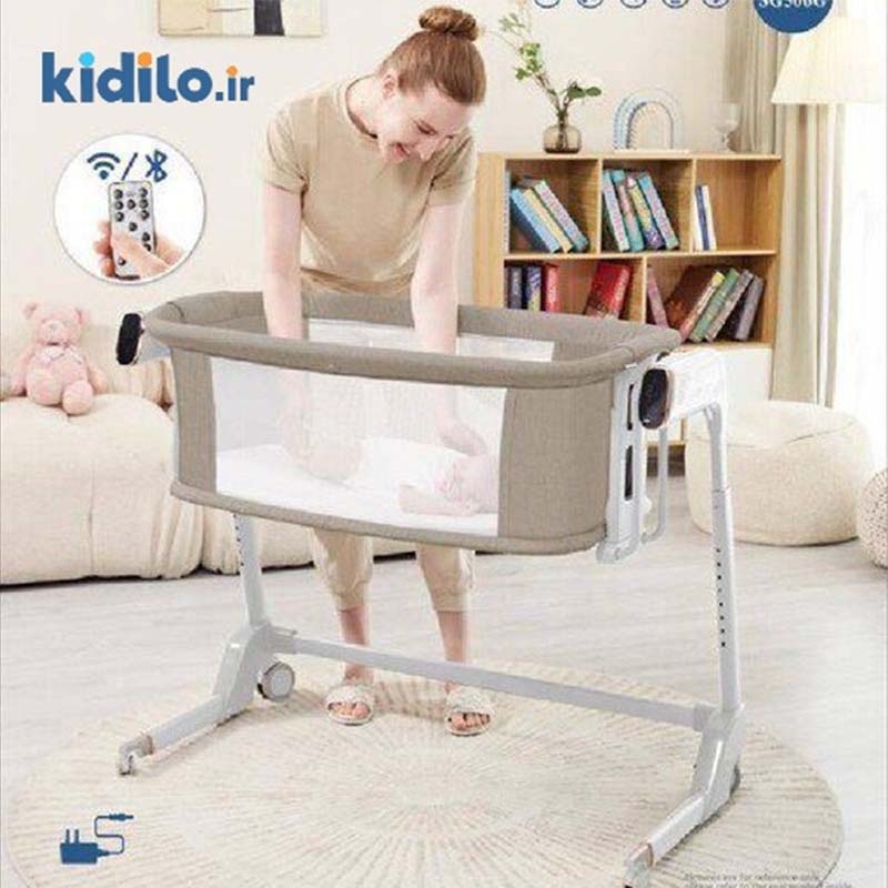 تخت و گهواره کنار مادر 3 کاره کیدیلو Kidilo SG506G
