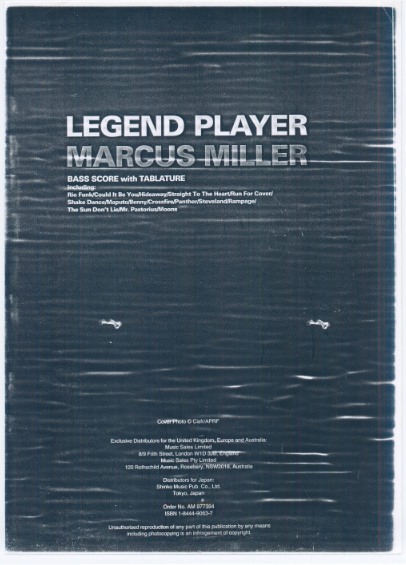 سه جلدی Marcus Miller Legend Player