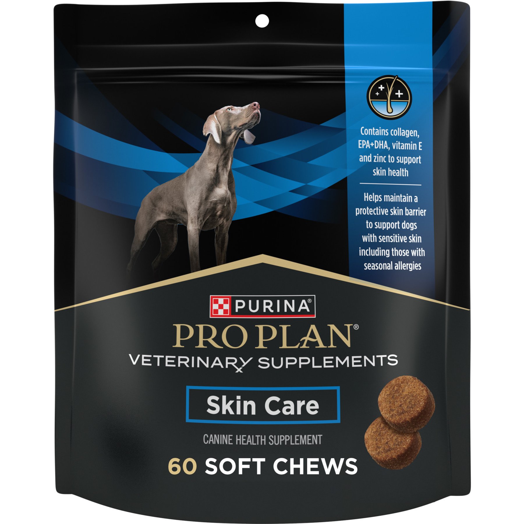 مکمل سگ پورینا پرو پلن سگ همه سنین اسکین کر ۶۰ عدد | Purina Pro Plan Skin Care 60ct