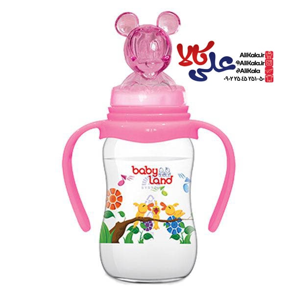 شیشه شیر عروسکی بیبی لند کد 474/475 ظرفیت 150میلی لیتر