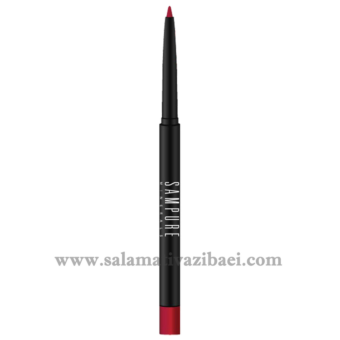 خط لب پیچی مینرال ارگانیک سمپیور انگلستان-SAMPURE-RETRACTABLE LIP LINER PASSION شماره 140