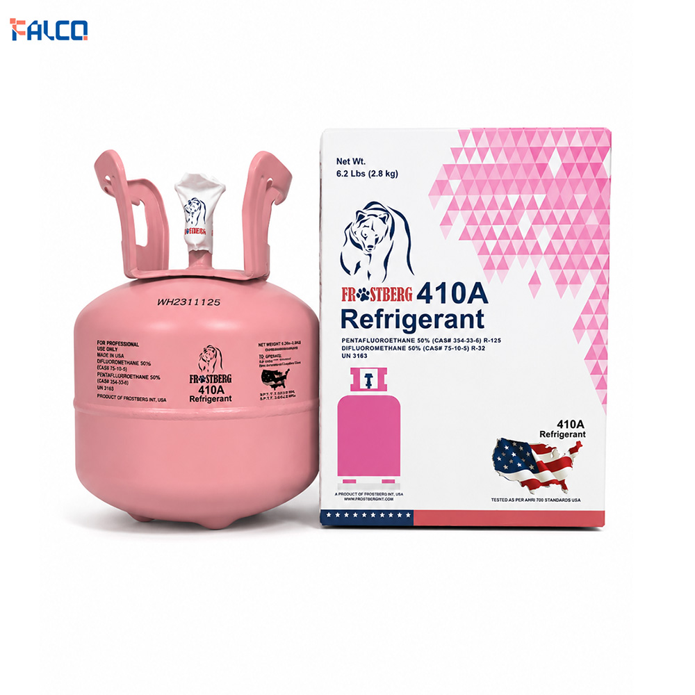 گاز R410a FROSTBERG فراستبرگ آمریکا وزن 2.8 کیلوگرم خالص