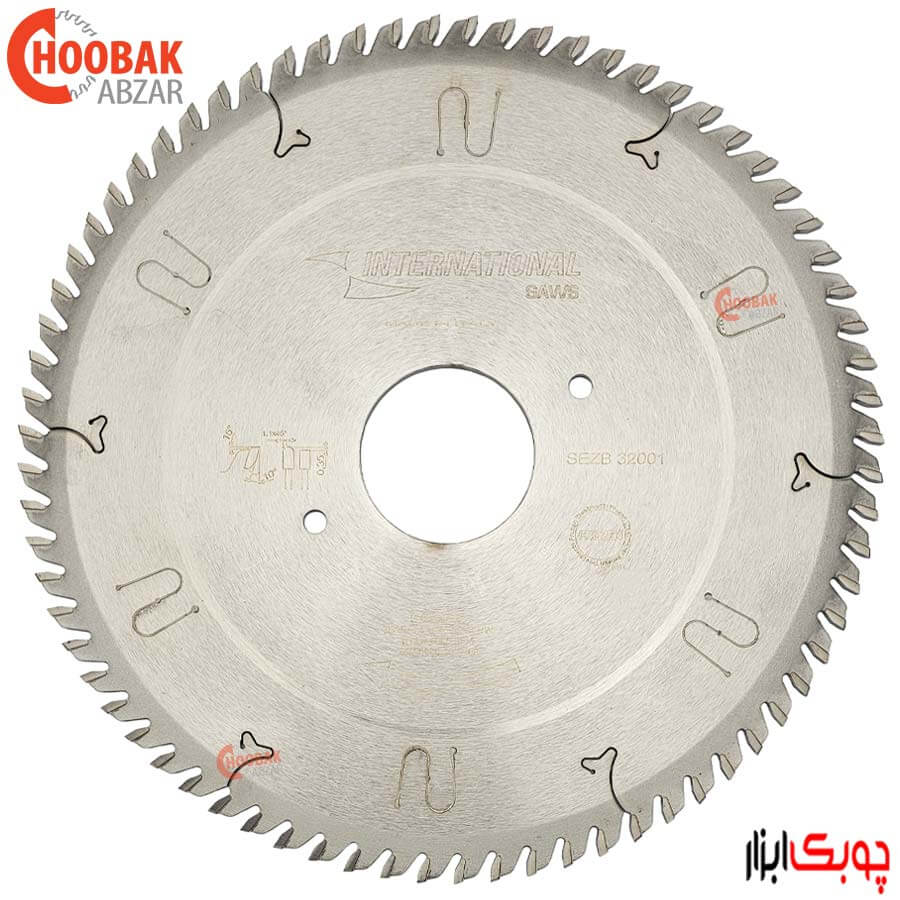 تیغ اره الماسه پانل بر 320*72 شفت 65 اینترنشنال کد SEZB32001