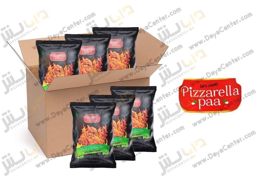 ادویه مرینیت مرغ سوخاری اسپایسی پیزارلا پا میکس کارتن 25 عددی