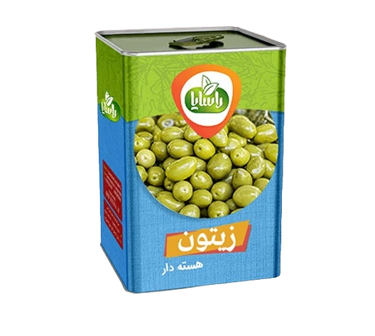زیتون هسته دار حلب 17 کیلویی (چهارگوش)
