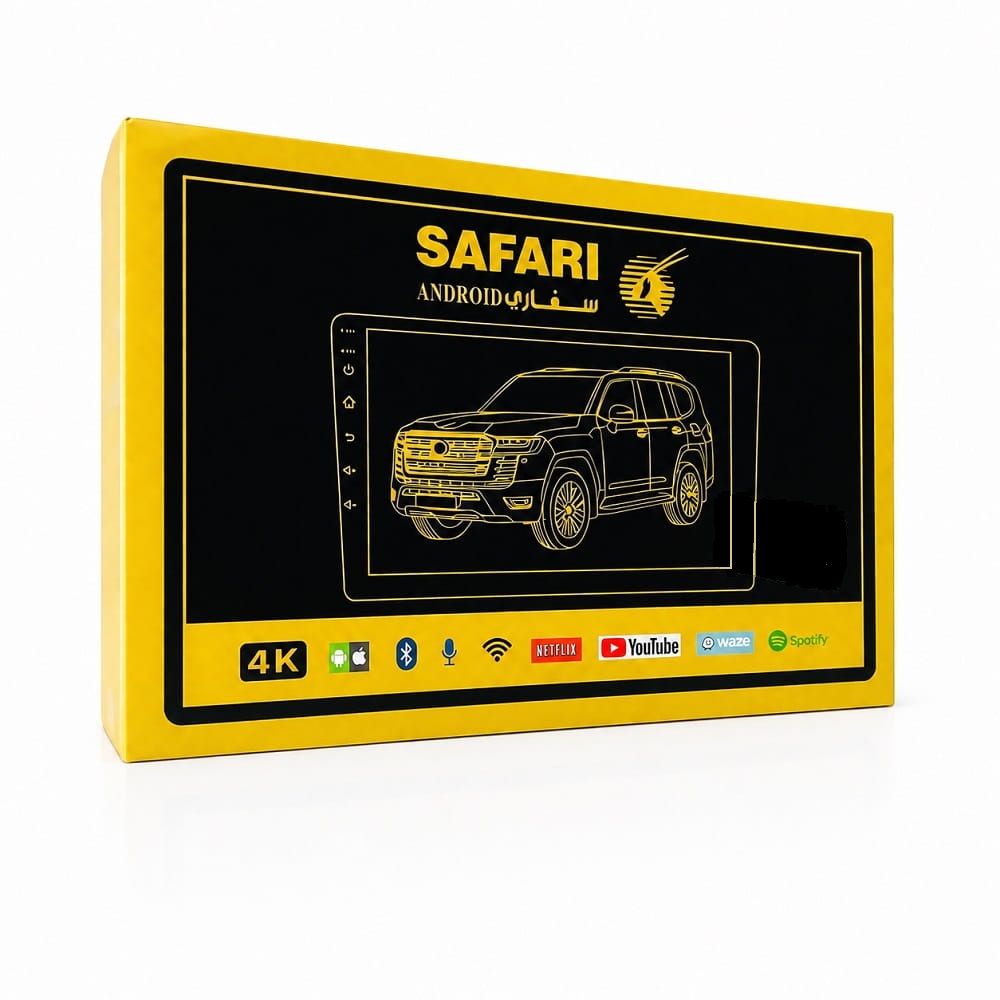 مانیتور اندروید خودرو 9 اینچ مدل 4164 برند سافاری