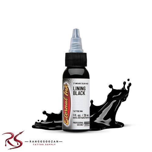 رنگ تاتو سیاه اترنال مدلEternal Lining Black