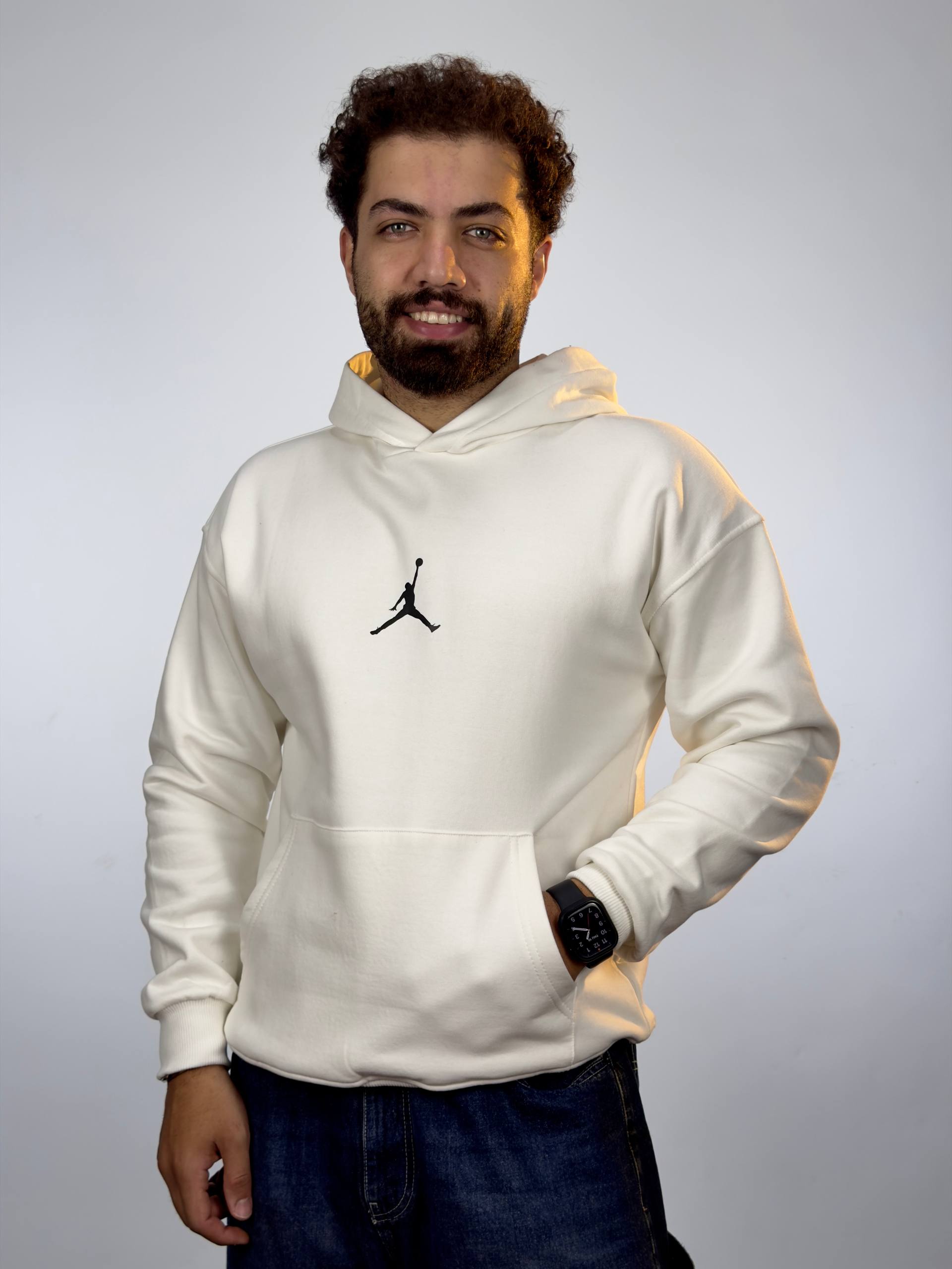هودی جردن - سفید, XL