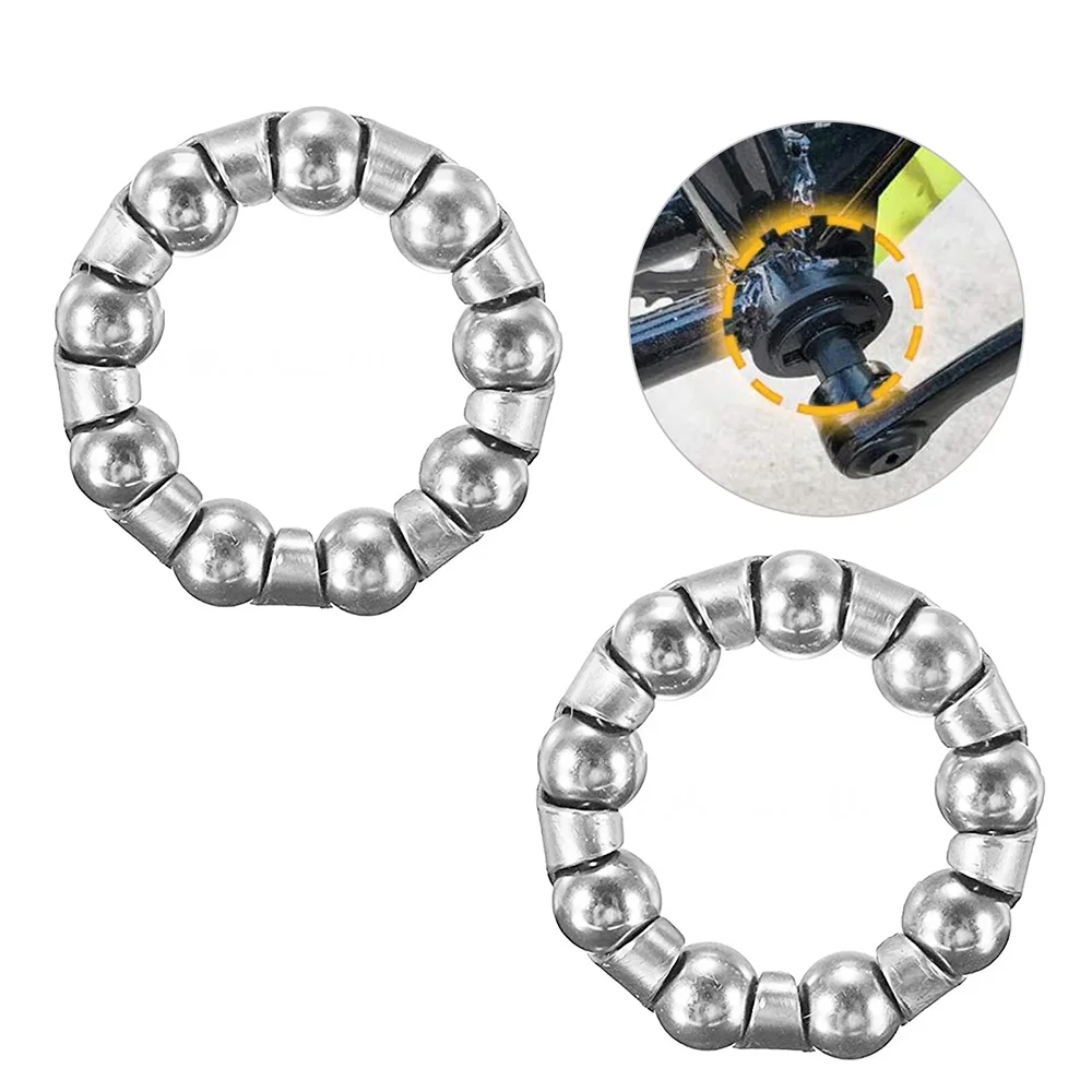 ساچمه توپی تنه دوچرخه مدل RM20 ساخت تایوان بسته 2 عددی 1/4 Inch X 9 Balls Ball Bearings For Bike Crank Bottom Bracket Taiwan