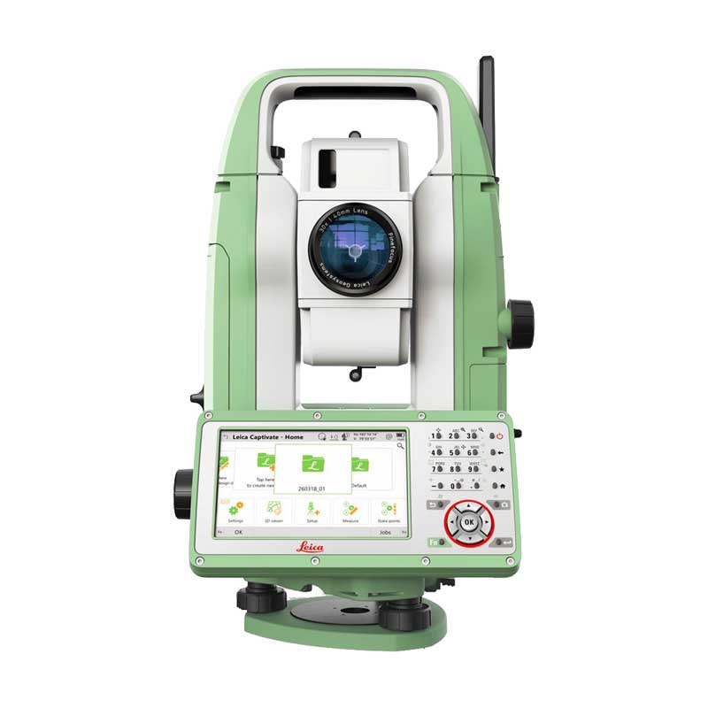 توتال استیشن لایکا مدل  TS10 2" imaging  R1000 با واردات رسمی وخدمات نمایندگی
