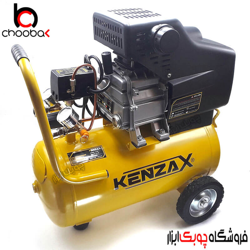 کمپرسور هوا 24 لیتری KENZAX مدل KAC-124