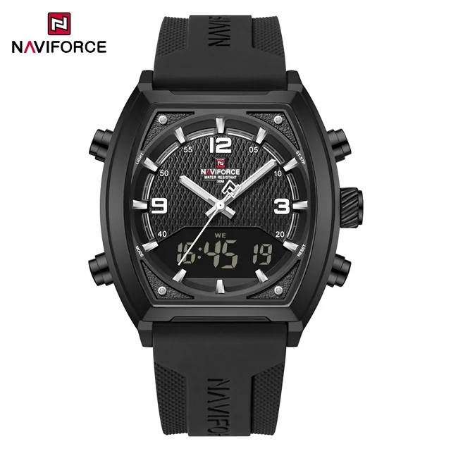 ساعت مچی مردانه naviforce nf9242 bwb