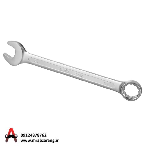 آچار یک سر تخت و یک سر رینگ رونیکس مدل RH-2121