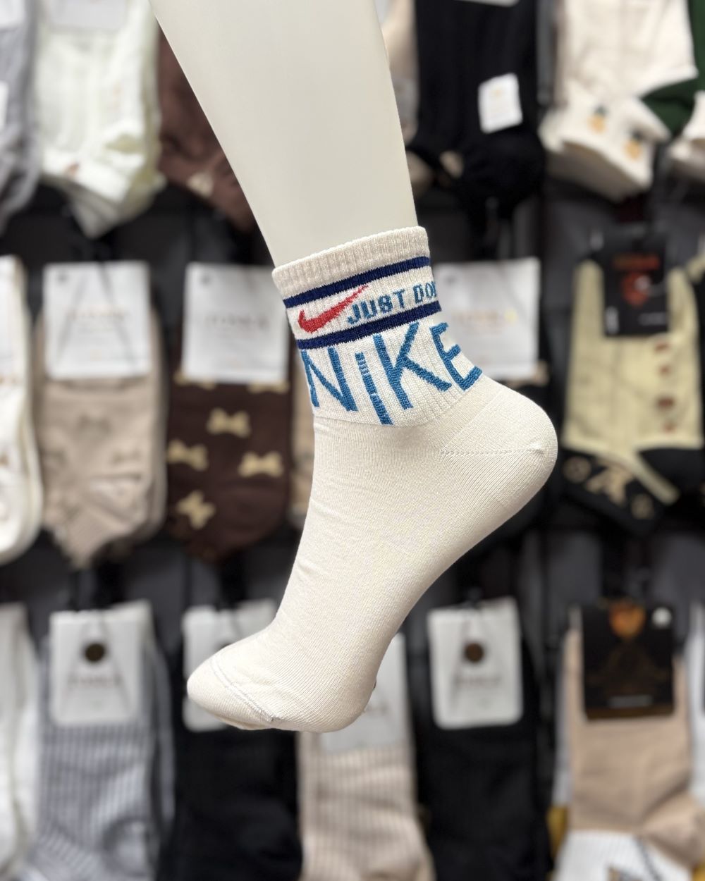 جوراب نیم ساق nike نوشته توسکا