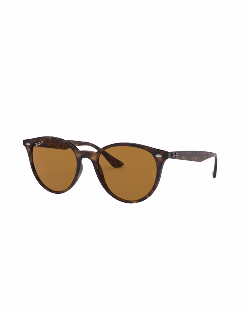 عینک آفتابی اسپرت ریبن پلاریزه مدل RayBan RB4305-F - فريم هاوانا عدسي قهوه اي پلاريزه