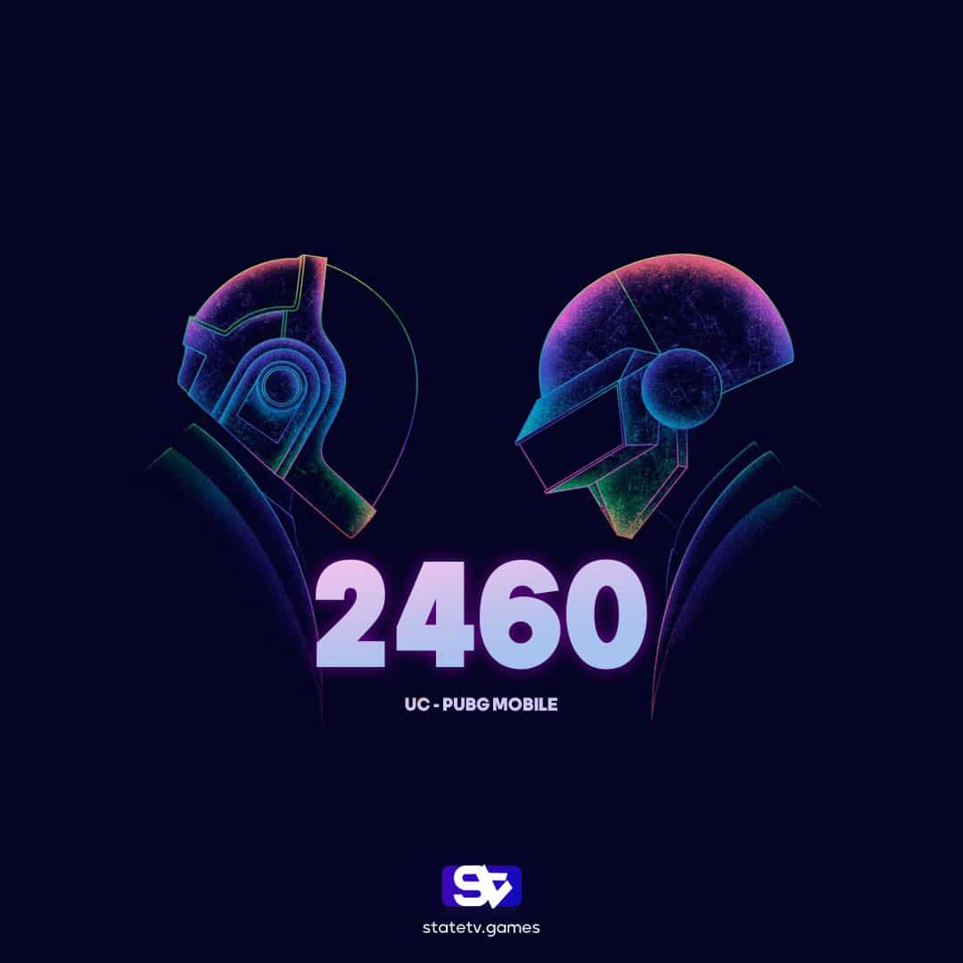 2460 یوسی پابجی موبایل
