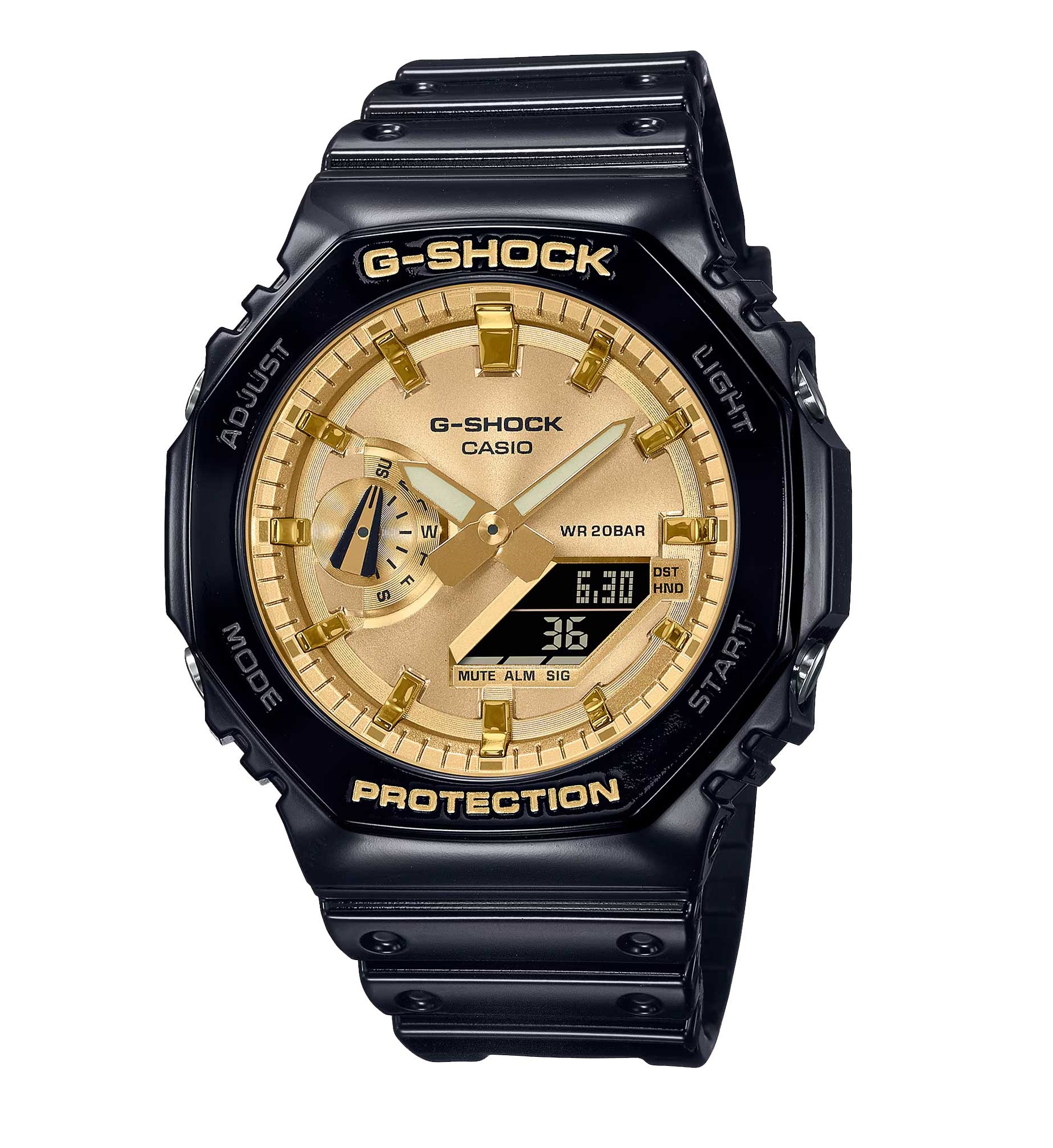 ساعت مچی مردانه کاسیو G-Shock مدل GA-2100GB-1ADR