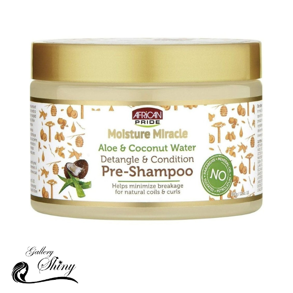 نرم کننده قبل از شامپو آلوئه ورا و آب نارگیل فریکن پراید (African Pride Aloe &amp; Coconut Water Pre-Shampoo Treatment)