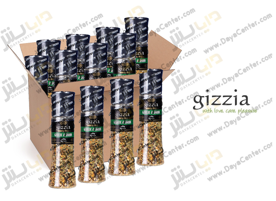 ادویه سیر و پیاز گیزیا کارتن 24 عددی