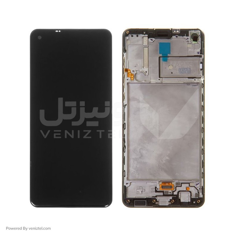 تاچ و ال سی دی با فریم اصلی شرکتی  سامسونگ (Service Pack) مدل LCD Samsung A21S + F