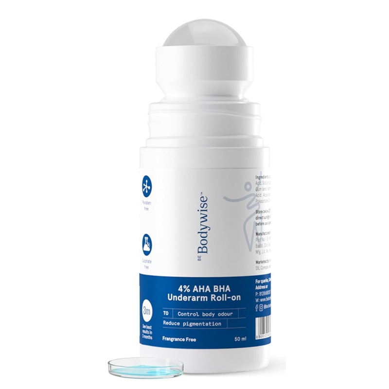 رول (مام) ضدتعریق و روشنکننده زیر بغل بدون بو Bodywise Underarm Roll-On Deodorant Fragrance free