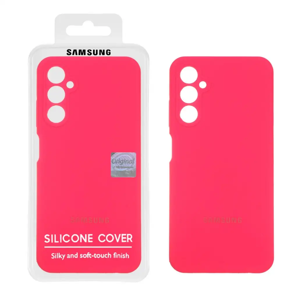 قاب سیلیکونی پاک کنی اورجینال Master Quality مدل Samsung Galaxy A05s (پک دار) - صورتی فانتزی