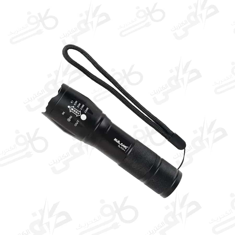 چراغ قوه uv سنگ معدنی Ruilang مدل RL-K04-2 زوم دار