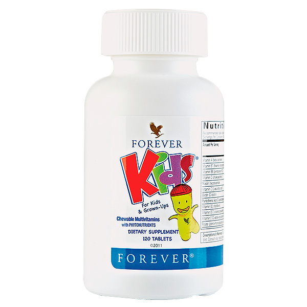 فوراور کیدز (مولتی ویتامین جویدنی کودکان) | Forever Kids multi vitamins