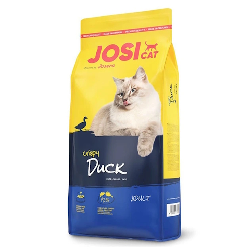 غذای خشک گربه جوسی کت مدل Crispy Duck طعم اردک