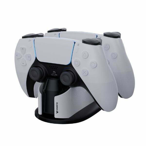SparkFox Dual Charge Dock with Adapter for PlayStation 5