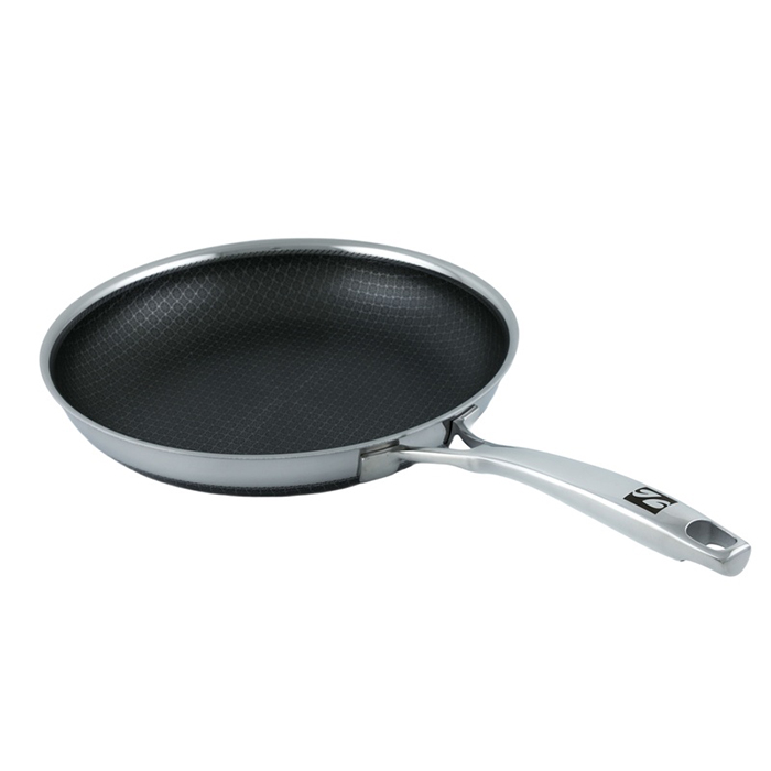 ماهیتابه استیل نچسپ nomer سایز26 h2