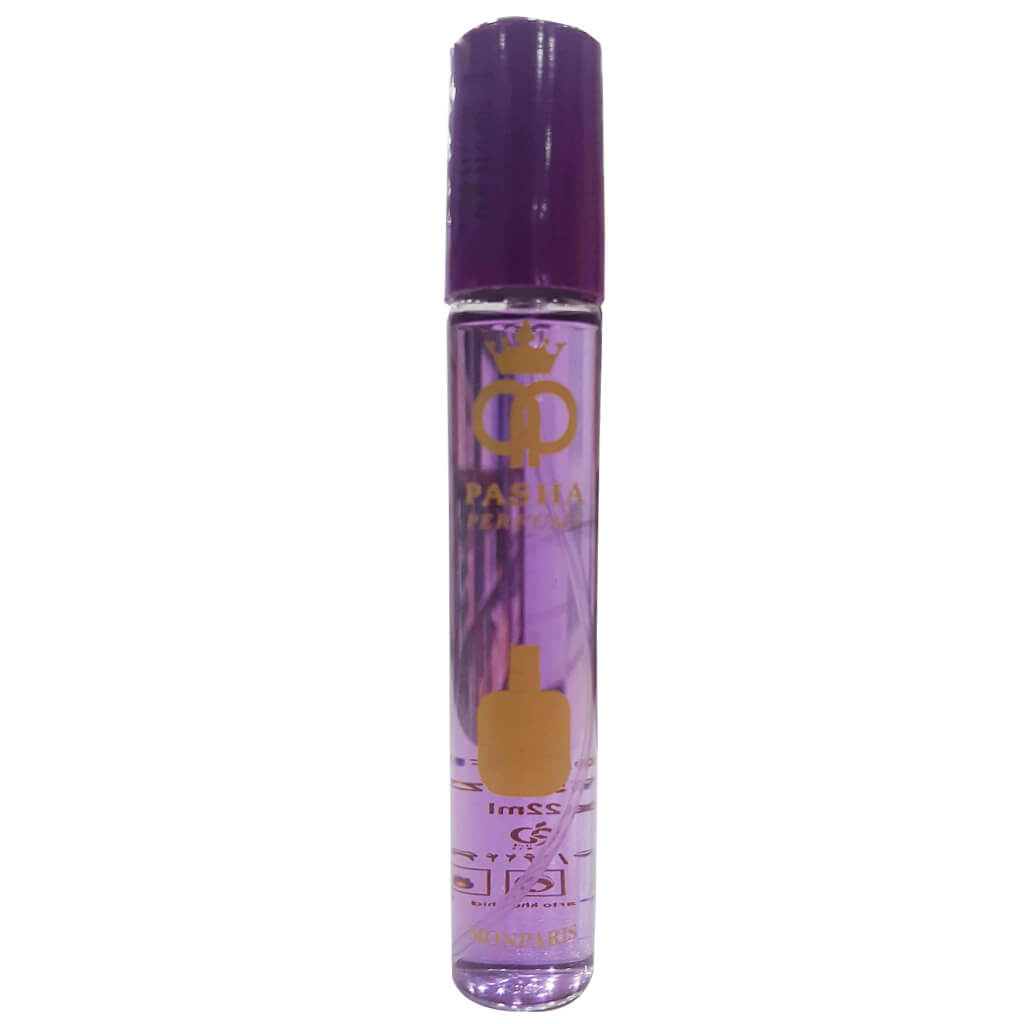 عطر جیبی زنانه پاشا رایحه مون پاریس حجم 22 میلی لیتر