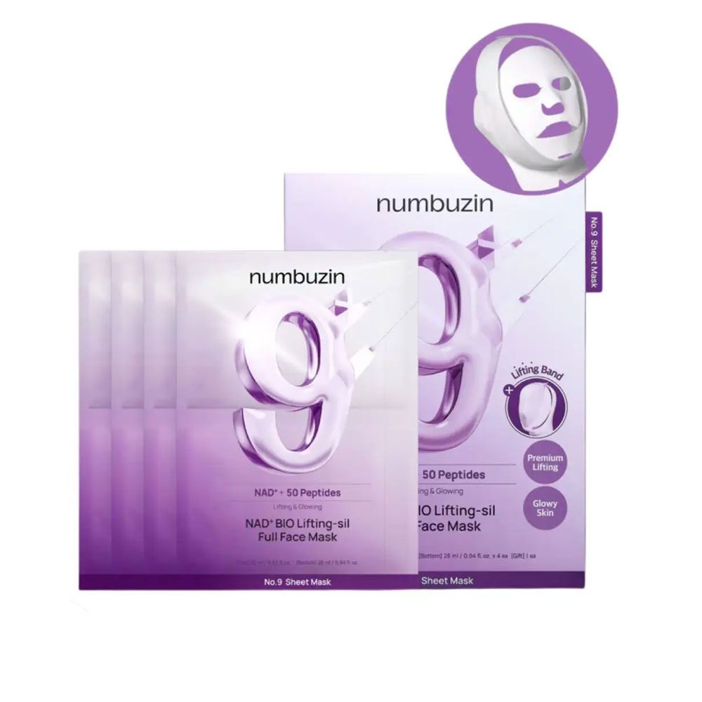 ماسک نامبوزین لیفتینگ و ضد چروک ورقه ای numbuzin No.9 Sheet Mask