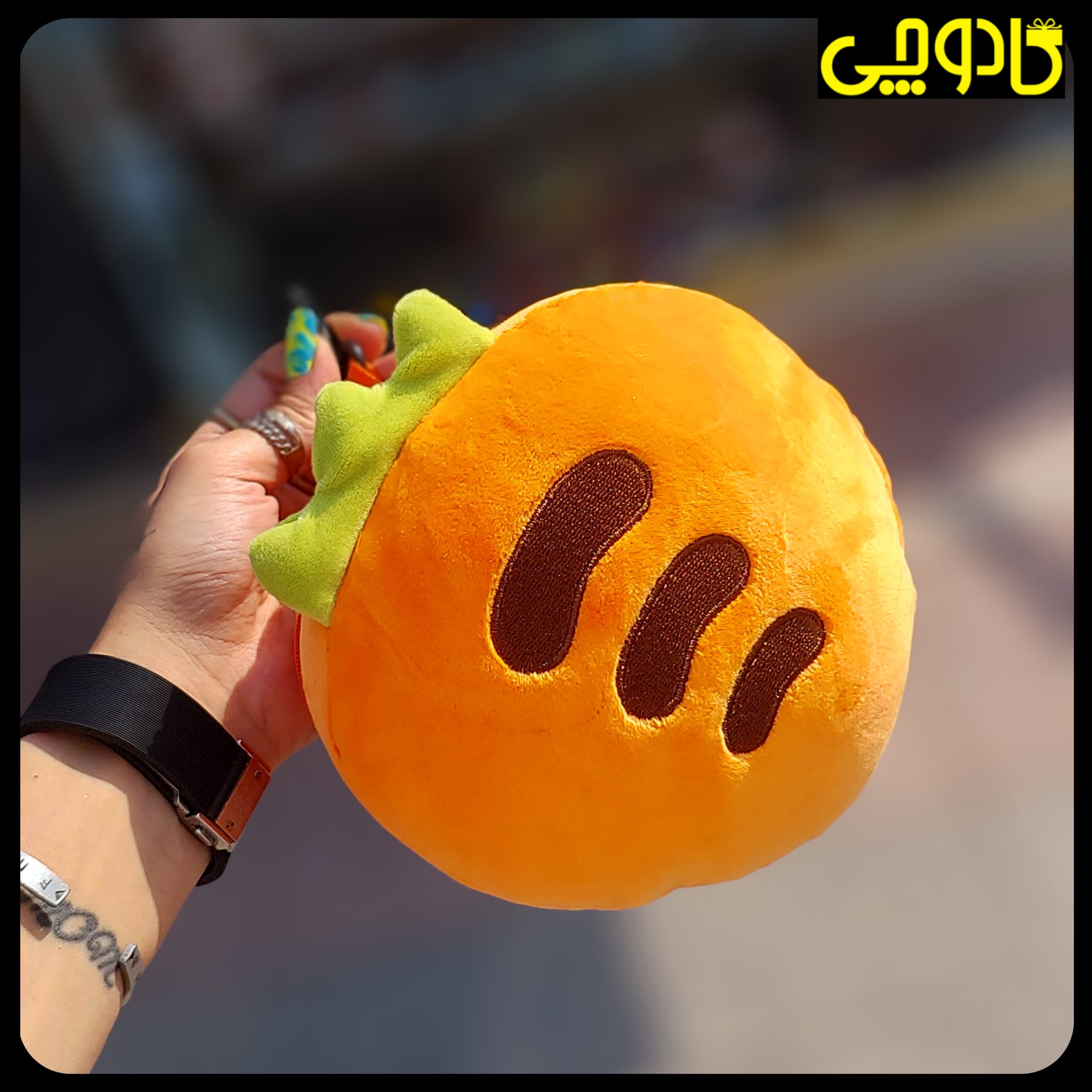 چشم بند بالشتی عروسسکی طرح هویج