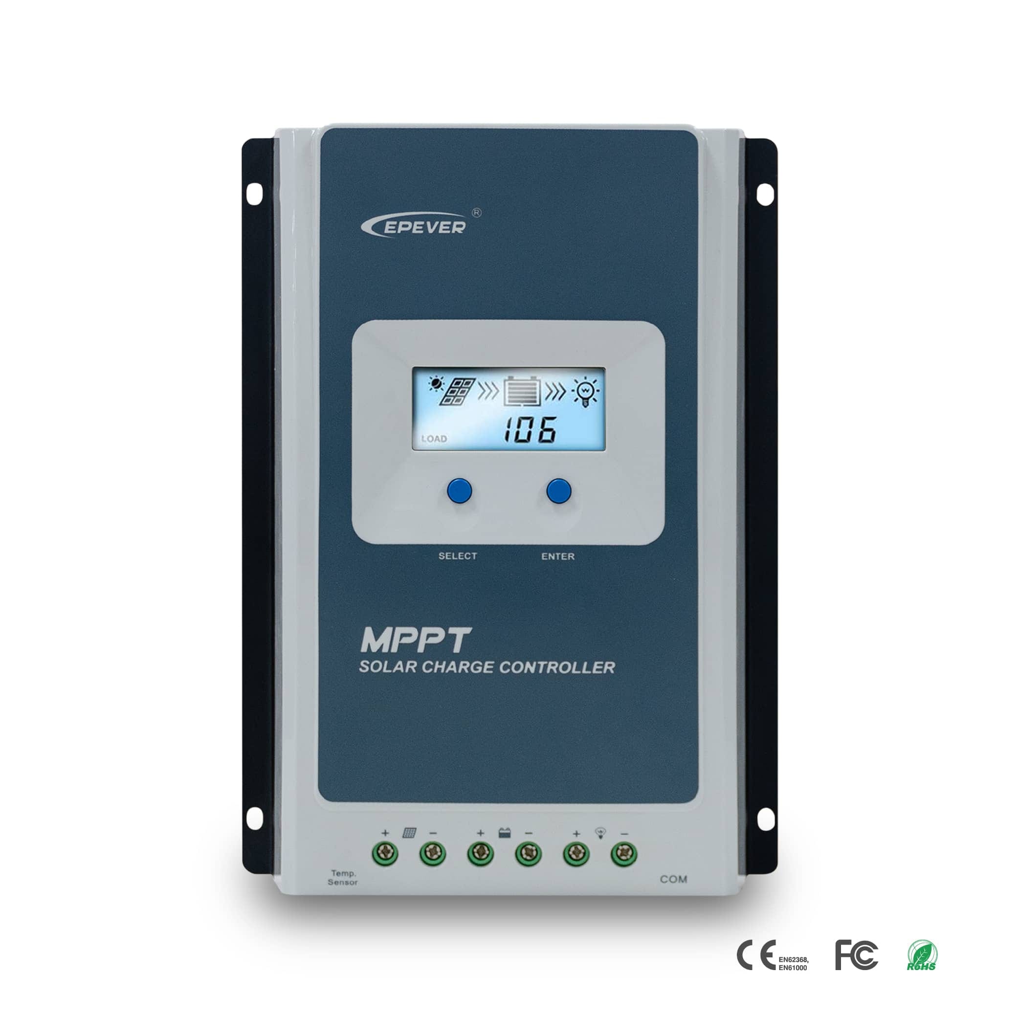کنترل شارژر خورشیدی 20 آمپر MPPT مدل Tracer_2206AN_G3 برند EPEVER