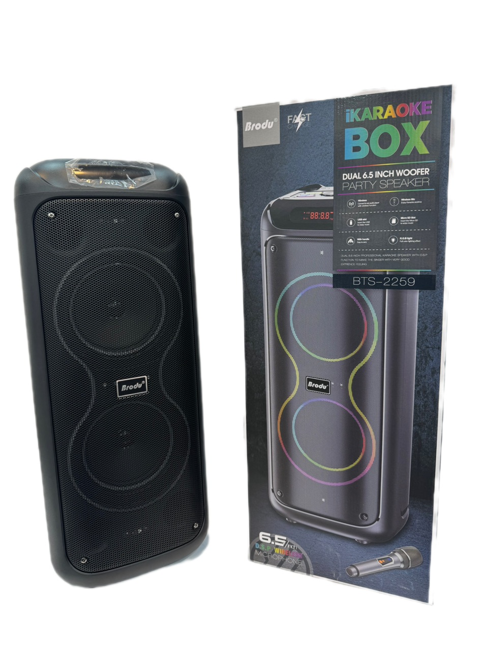 اسپیکر بلوتوثی قابل حمل برودو مدل BTS-2259