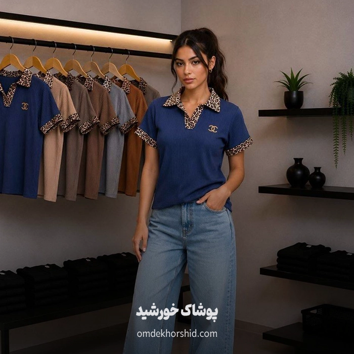 تاپ سینه اشکی پلنگی