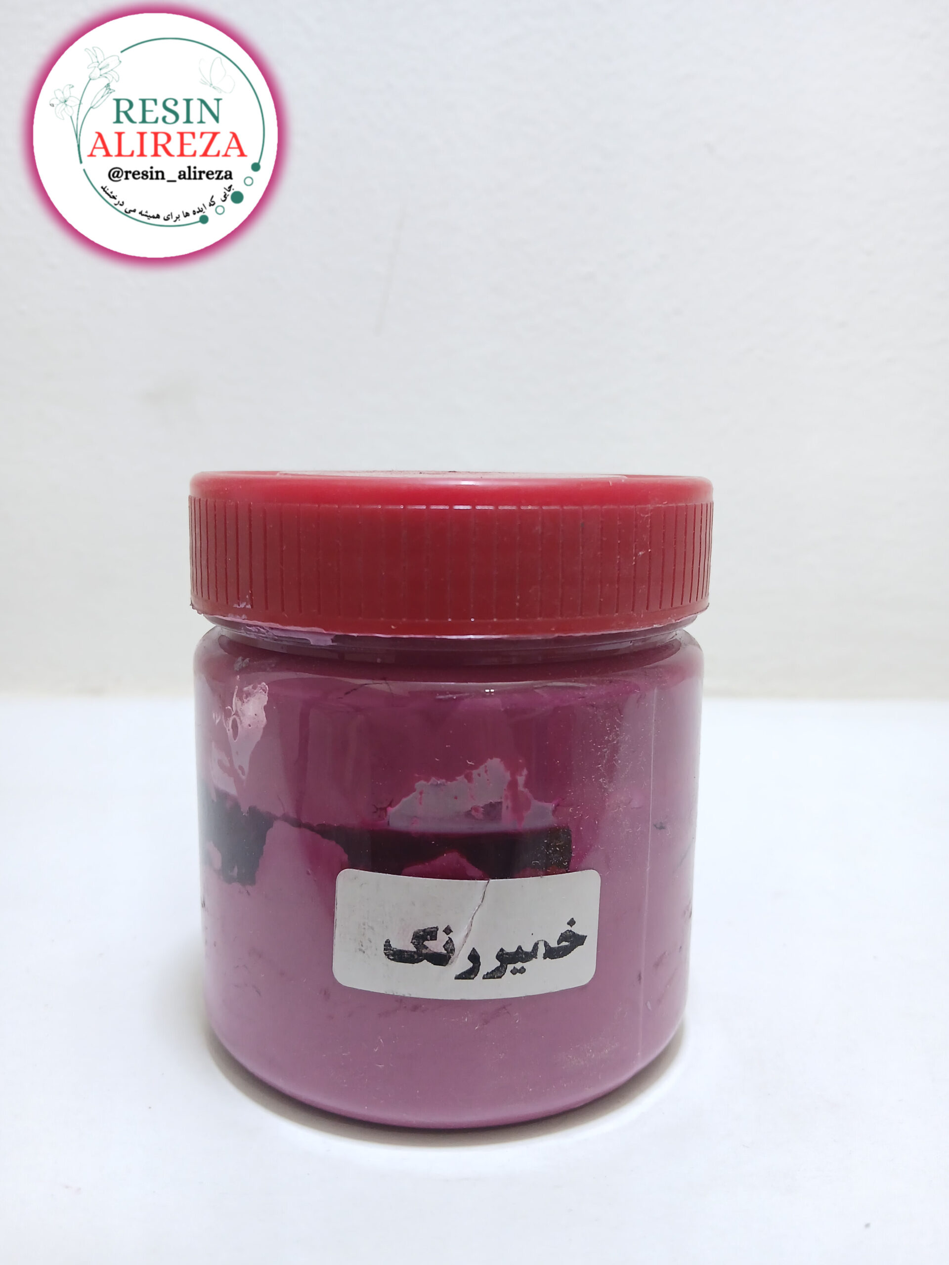 خمیر رنگ سنگ مصنوعی سرخابی