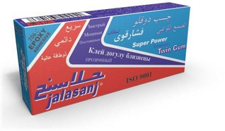 چسب دو قلو شفاف جلاسنج