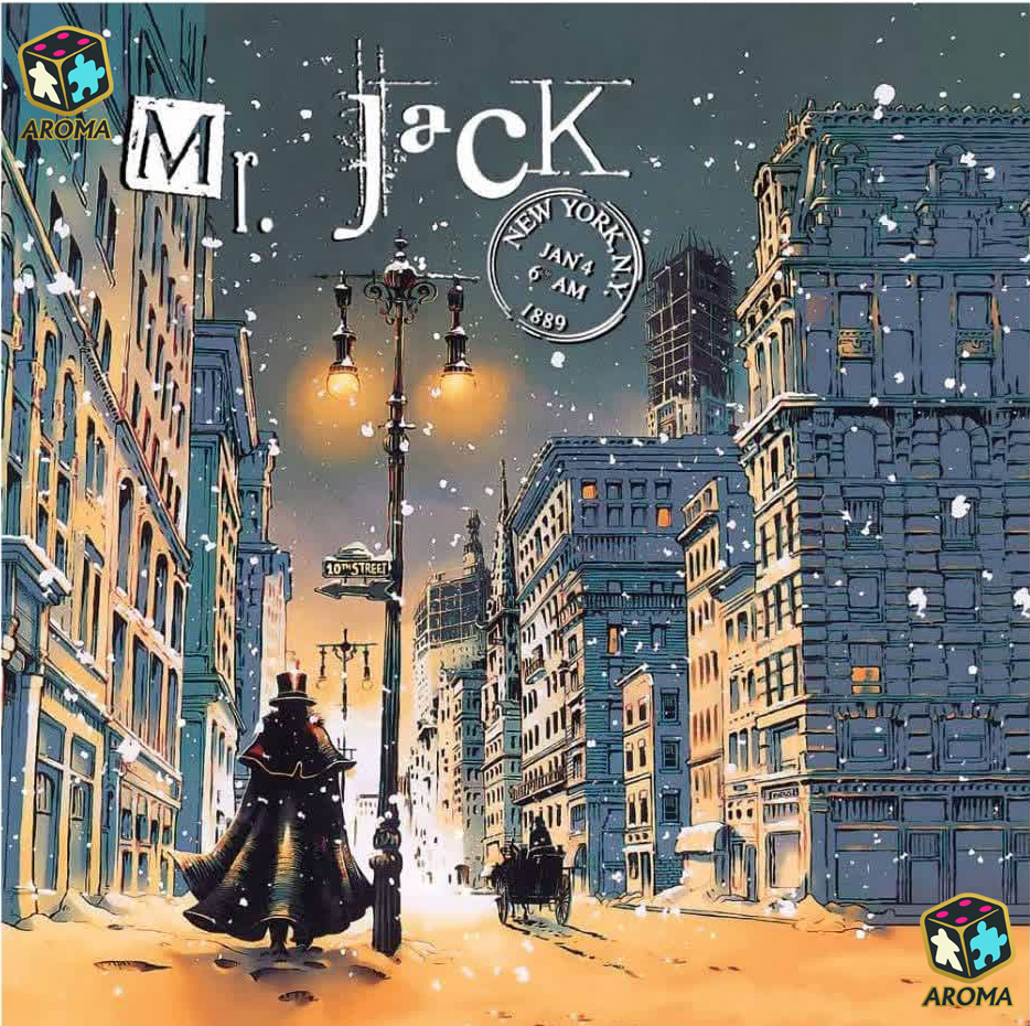 بازی فکری آقای جک نسخه نیویورک Mr. Jack in New York | مستر جک نیویورک