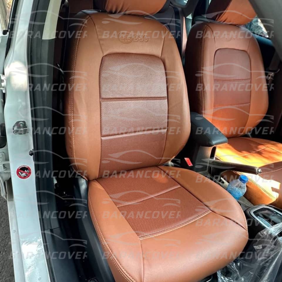 روکش صندلی بسترن B30 چرم رنگ مارون
