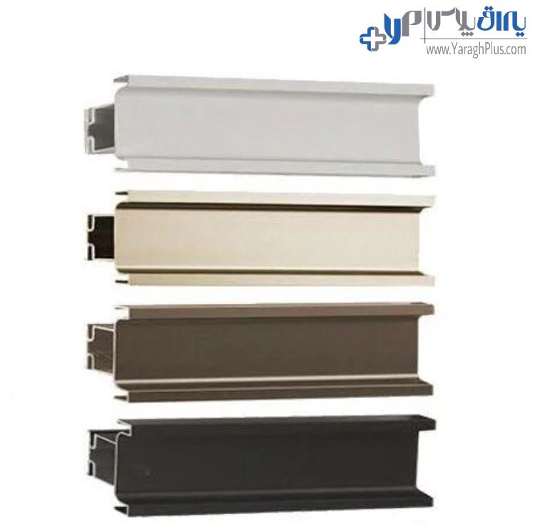 دستگیره شاخه‌ای مخفی U فرم کمدی 3 متری فانتونی L231 - L232 - L233 - L234