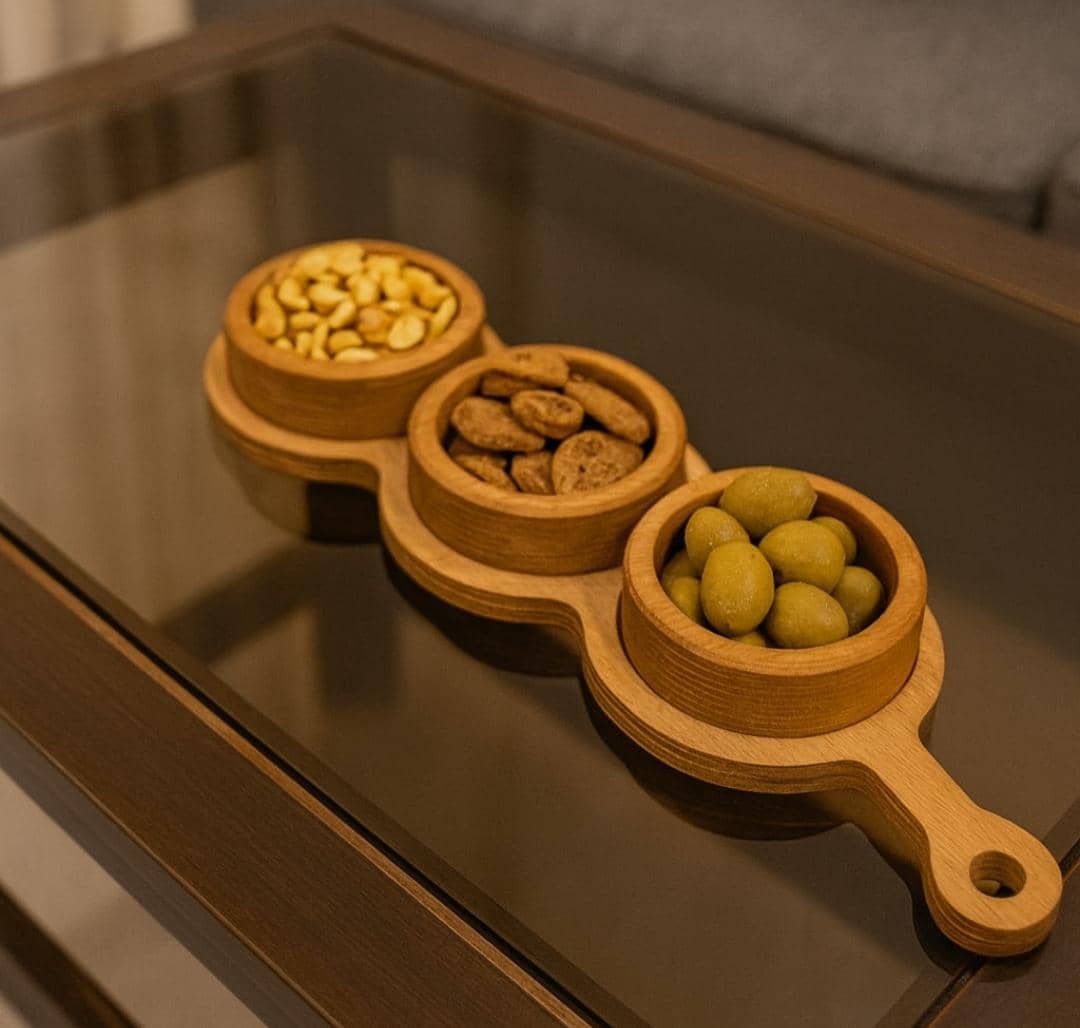 اردوخوری 3 خانه گرد چوبي