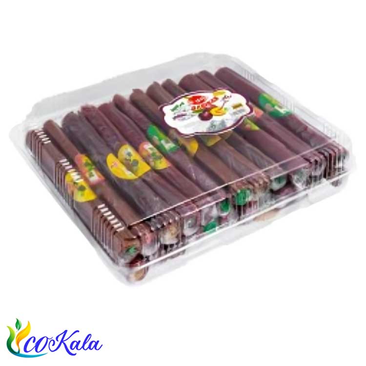 لواشک لوله ای شمشک بسته 30 عددی