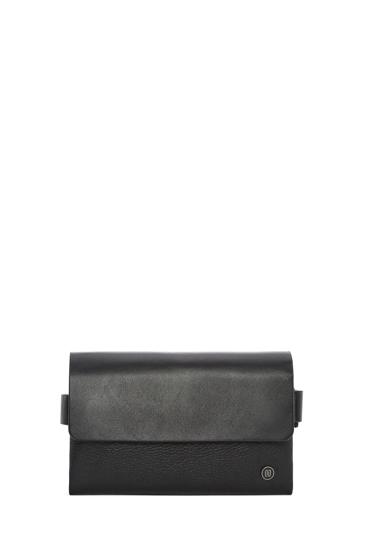 کیف دستی چرمی مردانه مشکی دری مد