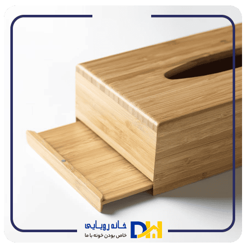 باکس دستمال کاغذی بامبو ایکیا BONDLIAN