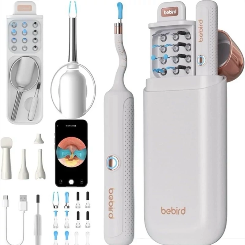 ست کامل گوش پاک کن بیبرد Xiaomi I35R/R37R Bebird EAR-CARE sight plus (ارسال رایگان)