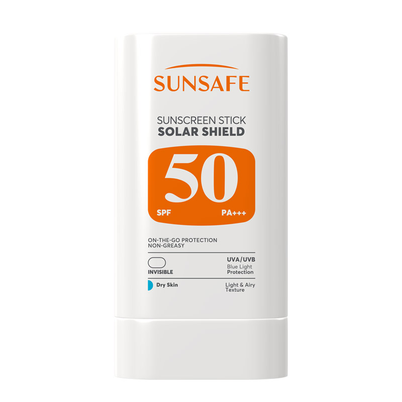 استیک ضد آفتاب SPF50 سولار شیلد سان سیف مناسب پوست خشک